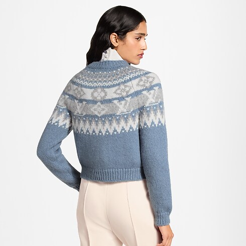 Alpine Cardigan aus Strick in Damen's Ready to Wear Oberteile und Blusen collections by Louis Vuitton (Zoom)
