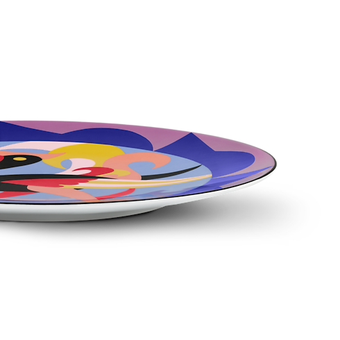 Assiette à dîner Animali Fantastici Paradise Pelican in Malles, Voyage et Maison's Maison et Art de la Table Art de la table collections by Louis Vuitton (Zoom produit)
