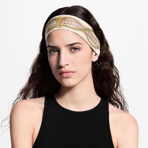 Bandeau LV Bow BB S00 in Femme's Accessoires Carrés de soie et bandeaux collections by Louis Vuitton (Zoom produit)