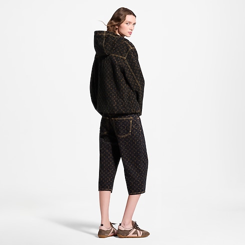 Bermudas aus Denim mit Monogram-Motiv in Damen's Ready to Wear Röcke und Shorts collections by Louis Vuitton (Zoom)