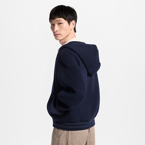 Blouson aus Doubleface Kaschmir mit Kapuze in Herren's Ready to Wear Vollständige Ready to Wear collections by Louis Vuitton (Zoom)