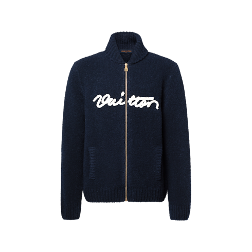 Blouson mit gestickter Signatur und Reissverschluss in Herren's Ready to Wear Jacken und Mäntel collections by Louis Vuitton (Zoom)