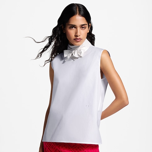 Bluse mit Schalkragen in Damen's Ready to Wear Tops collections by Louis Vuitton (Zoom)