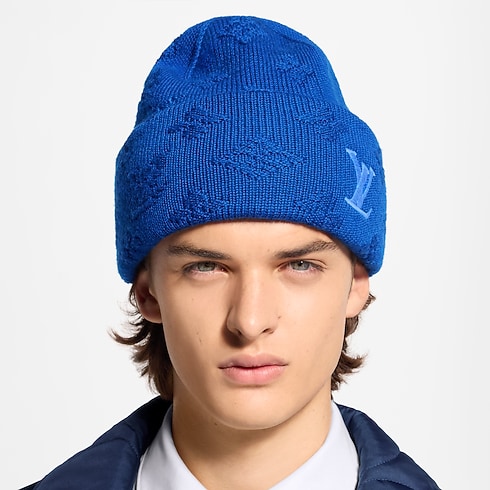 Bonnet Monogram Reporter vue portée
