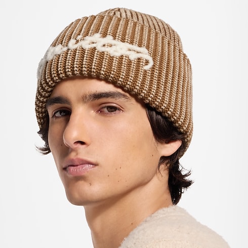 Bonnet Washed Signature S00 in Homme's Accessoires Chapeaux, Bonnets et Gants collections by Louis Vuitton (Zoom produit)