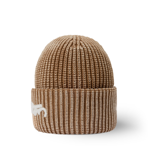 Bonnet Washed Signature S00 in Homme's Accessoires Chapeaux, Bonnets et Gants collections by Louis Vuitton (Zoom produit)