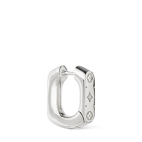 Boucle d'oreille Mini Monogram chaîne S00 in Homme's Bijoux Tous les bijoux collections by Louis Vuitton (Zoom produit)