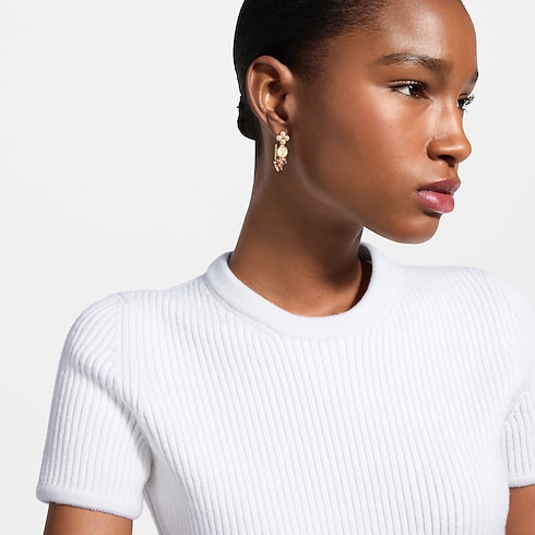 Boucles d'oreilles LV Blooming Symphony S00 in Femme's Bijoux Boucles d’oreilles collections by Louis Vuitton (Zoom produit)