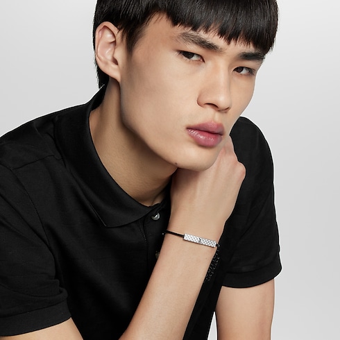 Bracelet Champs Élysées Autres Cuirs in Homme's Bijoux Bracelets collections by Louis Vuitton (Zoom produit)
