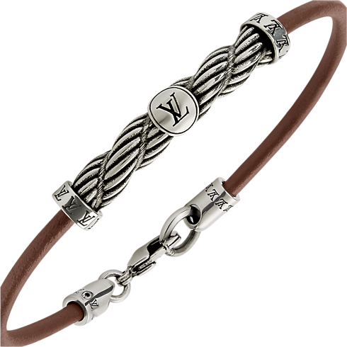 Bracelet en cuir LV Braids Autres Cuirs in Homme's Accessoires Tous les accessoires collections by Louis Vuitton (Zoom produit)
