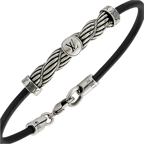 Bracelet en cuir LV Braids Autres Cuirs in Homme's Accessoires Tous les accessoires collections by Louis Vuitton (Zoom produit)