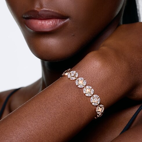 Bracelet Galaxie, or rose et diamants in Les Extraordinaires's Joaillerie Bracelets collections by Louis Vuitton (Zoom produit)