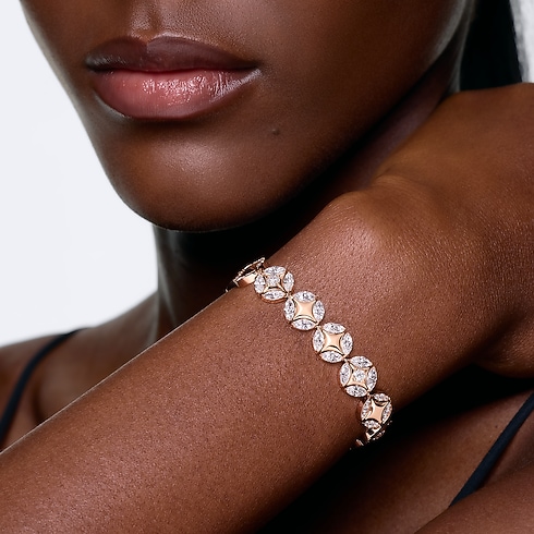 Bracelet Galaxie, or rose et diamants in Les Extraordinaires's Joaillerie Bracelets collections by Louis Vuitton (Zoom produit)