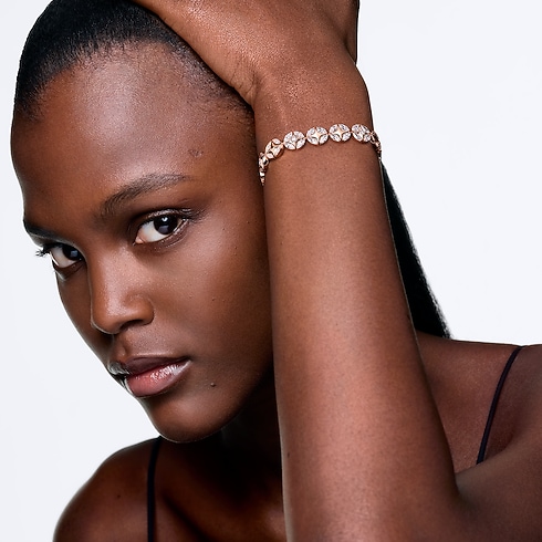Bracelet Galaxie, or rose et diamants in Les Extraordinaires's Joaillerie Bracelets collections by Louis Vuitton (Zoom produit)