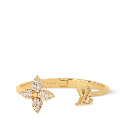Bracelet Louisette Signature Strass S00 in Femme's Bijoux Bracelets collections by Louis Vuitton (Zoom produit)