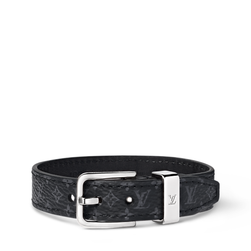 Bracelet Pont Neuf Monogram Simple Tour Toile Monogram in Homme's Bijoux Bracelets collections by Louis Vuitton (Zoom produit)