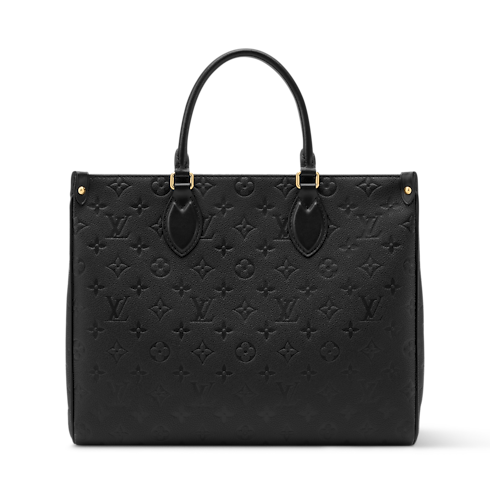 Cabas OnTheGo MM Cuir Monogram Empreinte in Femme's Sacs à main Sacs à main collections by Louis Vuitton (Zoom produit)