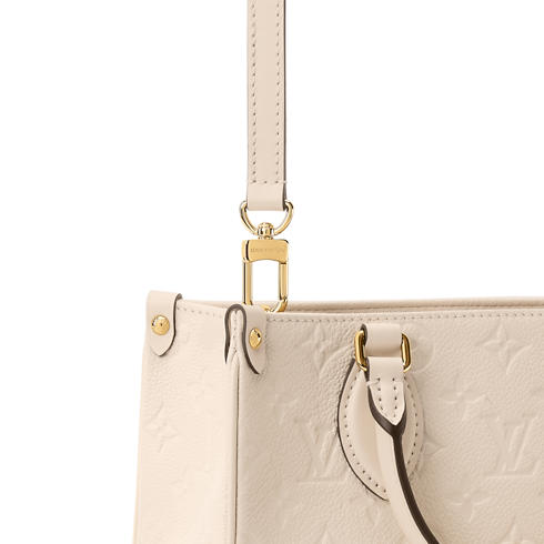 Cabas OnTheGo PM Cuir Monogram Empreinte in Femme's Sacs à main Sacs à main collections by Louis Vuitton (Zoom produit)