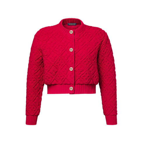 Cardigan aus Frottee mit Monogram in Damen's Ready to Wear Oberteile und Blusen collections by Louis Vuitton (Zoom)