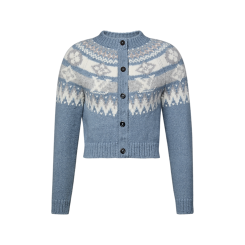 Cardigan en maille alpin in Femme's Prêt-à-porter Tops et chemises collections by Louis Vuitton (Zoom produit)