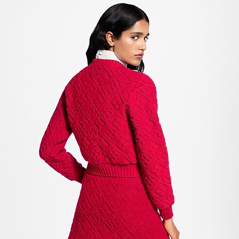 Cardigan en tissu éponge Monogram in Femme's Prêt-à-porter Tops et chemises collections by Louis Vuitton (Zoom produit)