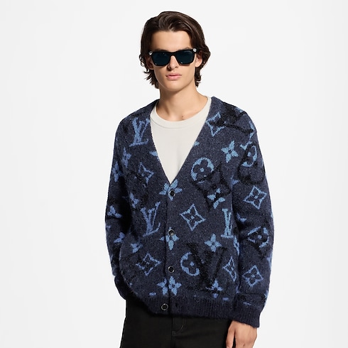 Cardigan Monogram Cloudy vue recadrée