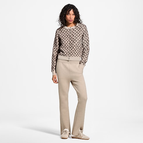 Cardigan Monogram en maille brossée in Femme's Prêt-à-porter Maille collections by Louis Vuitton (Zoom produit)