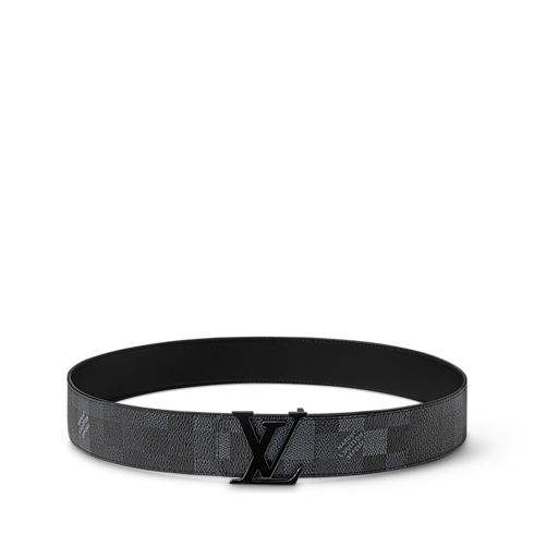 Ceinture LV Initiales Damoflage 40 mm réversible Damoflage in Homme's Accessoires Ceintures collections by Louis Vuitton (Zoom produit)