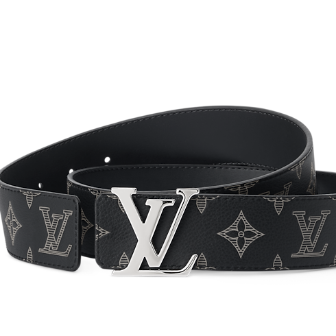 Ceinture LV Shadow 40 mm réversible Monogram Shadow in Homme's Accessoires Ceintures collections by Louis Vuitton (Zoom produit)