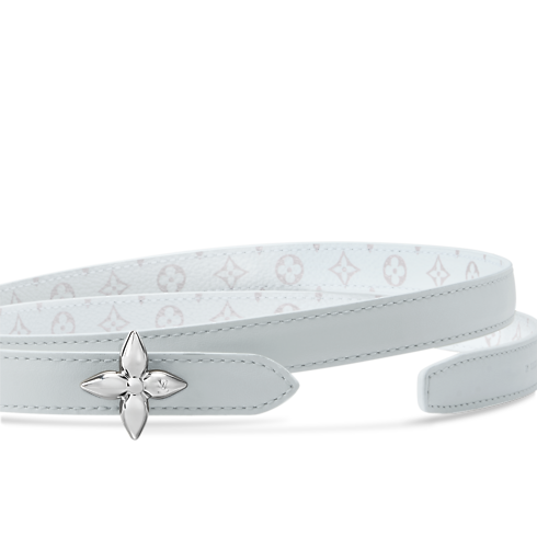 Ceinture Mini Flowergram Monogram Pearly 15 mm réversible in Femme's Accessoires Ceintures collections by Louis Vuitton (Zoom produit)