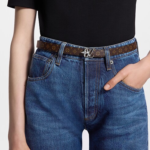 Ceinture réversible LV Bloom 20 mm in Femme's Accessoires Ceintures collections by Louis Vuitton (Zoom produit)