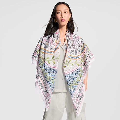 Châle Summer Garden S00 in Femme's Accessoires Châles collections by Louis Vuitton (Zoom produit)