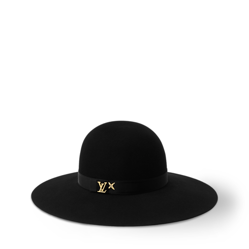 Chapeau capeline LV Bloom en feutre S00 in Femme's Accessoires Chapeaux et Casquettes collections by Louis Vuitton (Zoom produit)