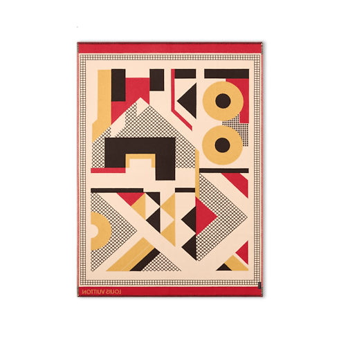 Charleston Decke in Trunks, Reisen und Wohnen's Wohnen und Art of Dining Wohntextilien collections by Louis Vuitton (Zoom)