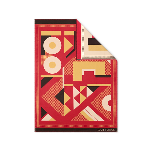 Charleston Decke in Trunks, Reisen und Wohnen's Wohnen und Art of Dining Wohntextilien collections by Louis Vuitton (Zoom)