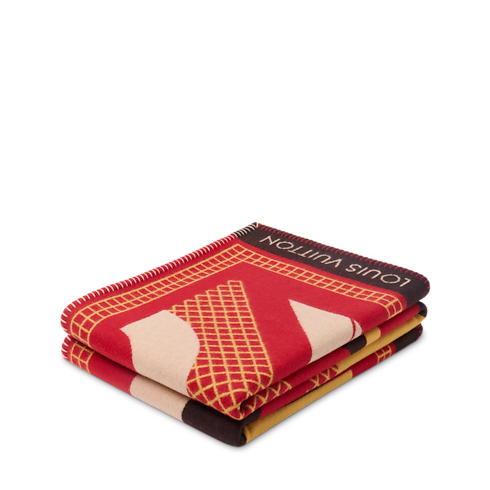 Charleston Decke in Trunks, Reisen und Wohnen's Wohnen und Art of Dining Wohntextilien collections by Louis Vuitton (Zoom)