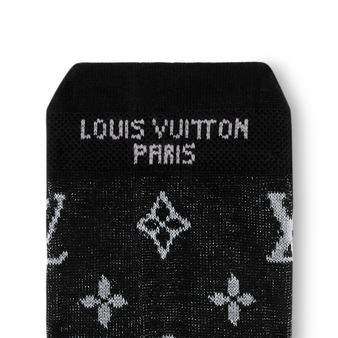 Chaussettes Monogram Reflective S00 in Homme's Accessoires Chapeaux, Bonnets et Gants collections by Louis Vuitton (Zoom produit)