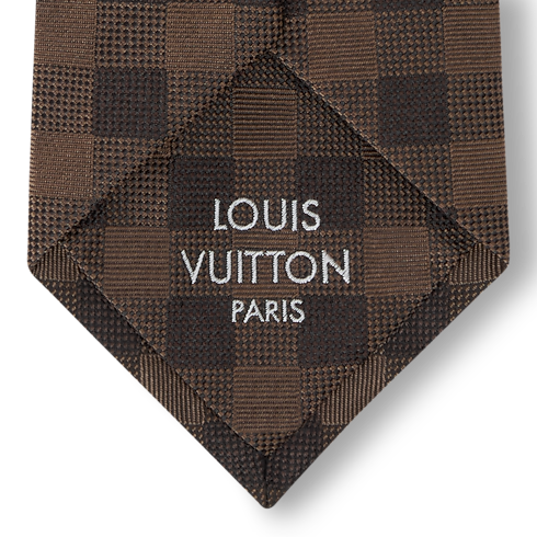Check Krawatte mit Karo-Motiv S00 in Herren's Accessoires Krawatten collections by Louis Vuitton (Zoom)