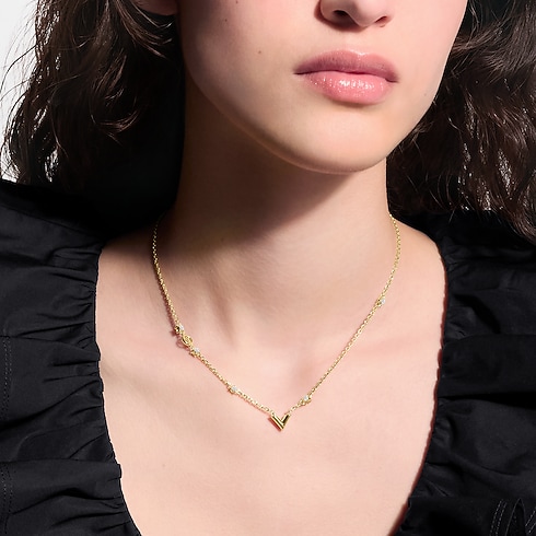 Collier Essential V Strass PM S00 in Femme's Bijoux Colliers collections by Louis Vuitton (Zoom produit)