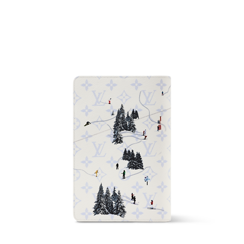 Couverture carnet de notes Emily Ski vue arrière