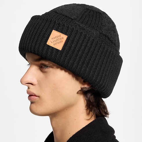 Damier Cloud Beanie S00 in Herren's Accessoires Hüte, Mützen und Handschuhe collections by Louis Vuitton (Zoom)