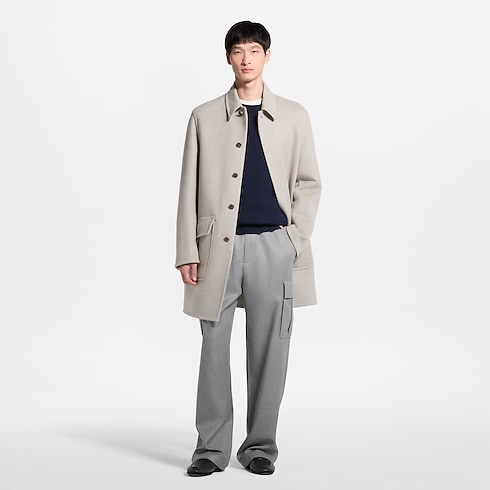 Double Face Car Coat aus Kaschmir in Herren's Ready to Wear Jacken und Mäntel collections by Louis Vuitton (Zoom)