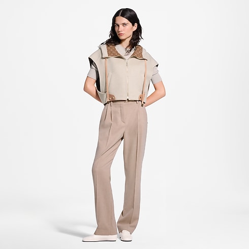 Double Face Jacke mit offenen Ärmeln in Damen's Ready to Wear Mäntel und Jacken collections by Louis Vuitton (Zoom)