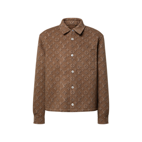Double Face Overshirt mit Monogram in Herren's Ready to Wear Vollständige Ready to Wear collections by Louis Vuitton (Zoom)