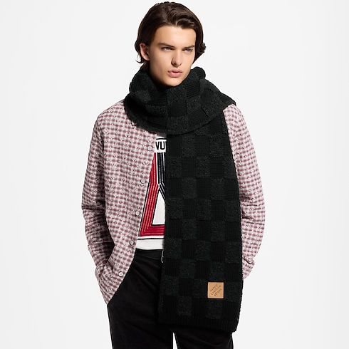 Écharpe Damier Cloud S00 in Homme's Accessoires Écharpes collections by Louis Vuitton (Zoom produit)