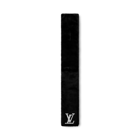 Écharpe en fourrure LV Initiales S00 in Homme's Accessoires Écharpes collections by Louis Vuitton (Zoom produit)