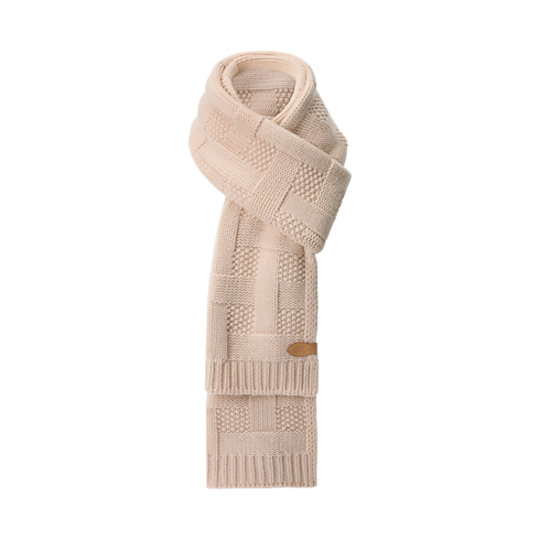 Écharpe en maille LV Malletier S00 in Homme's Accessoires Écharpes collections by Louis Vuitton (Zoom produit)