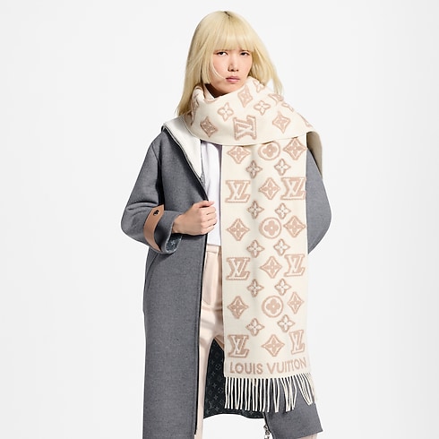 Écharpe LV 3D S00 in Femme's Accessoires Écharpes collections by Louis Vuitton (Zoom produit)