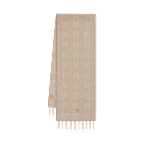 Écharpe LV Malletier S00 in Homme's Accessoires Écharpes collections by Louis Vuitton (Zoom produit)