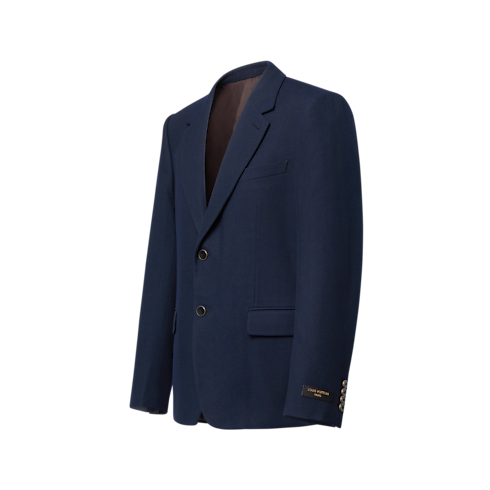 Einreihiges Denim-Jackett mit Kerbe am Revers in Herren's Ready to Wear Denim collections by Louis Vuitton (Zoom)